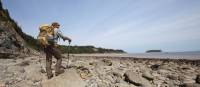 Walking on the remote Fundy Coast during low tide | Guy Wilkinson