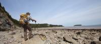 Walking on the remote Fundy Coast during low tide | Guy Wilkinson