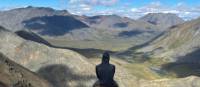 Taking in the scenery from the top of Glissade Pass | Shawn Weller