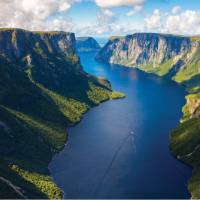 Enjoy a boat ride into Western Brook Fjord | ©Barrett & MacKay Photo