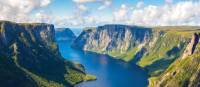 Enjoy a boat ride into Western Brook Fjord | ©Barrett & MacKay Photo