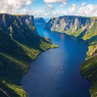 Enjoy a boat ride into Western Brook Fjord | ©Barrett & MacKay Photo