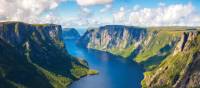 Enjoy a boat ride into Western Brook Fjord | ©Barrett & MacKay Photo