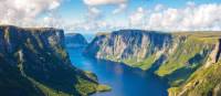 Enjoy a boat ride into Western Brook Fjord | ©Barrett & MacKay Photo
