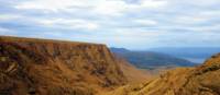 Exposed earth's mantle of the Tablelands in Newfoundland