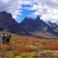 Hikers Trek Amongst the Mountains | Kelly Kurtz photography