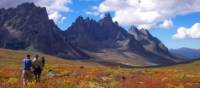 Hikers Trek Amongst the Mountains | Kelly Kurtz photography