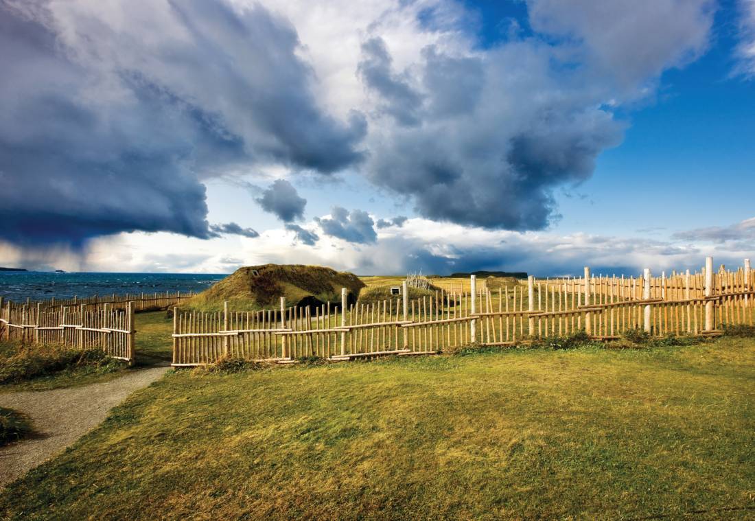 Viking settlement on the north end of Newfoundland |  <i>Barrett & MacKay Photo</i>