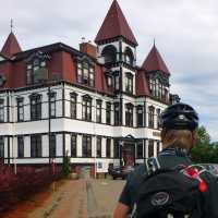 Cycle to the historic Lunenburg Academy National Historic Site | Caroline Mongrain