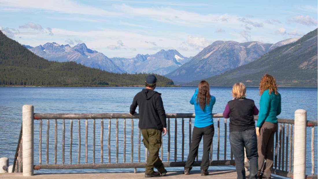 Mountain views on Bennett Lake near Carcross, YT | <i>Mark Daffey</i>