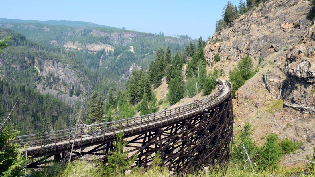 The Myra Canyon on the KVR |  <i>Nathalie Gauthier</i>