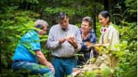 Basket weaving at Elsipogtog Mi’kmaq Cultural Centre