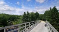 Bridge crossing on the Rum Runners Trail, NS