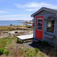 Picturesque cove along Nova Scotia's South Shore