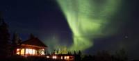 Northern Lights over our Lodge