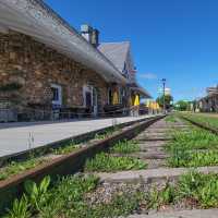 Stop by the Kensington stone railway station, a National Historic Site of Canada | Sherry Ott