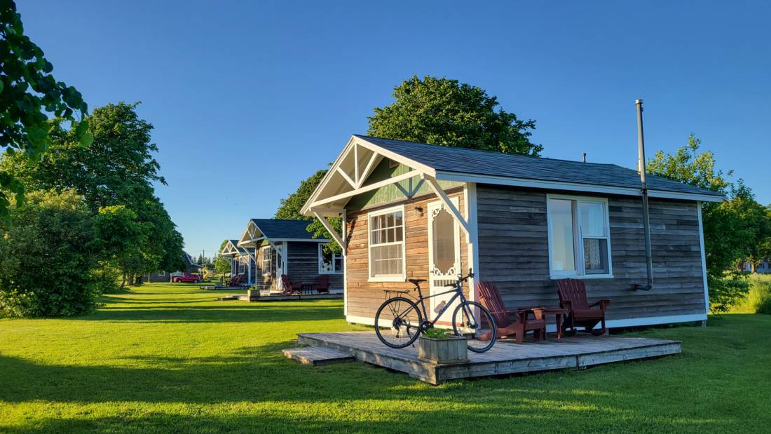 Settle in at the cabin just in time for the golden hour |  <i>Sherry Ott</i>