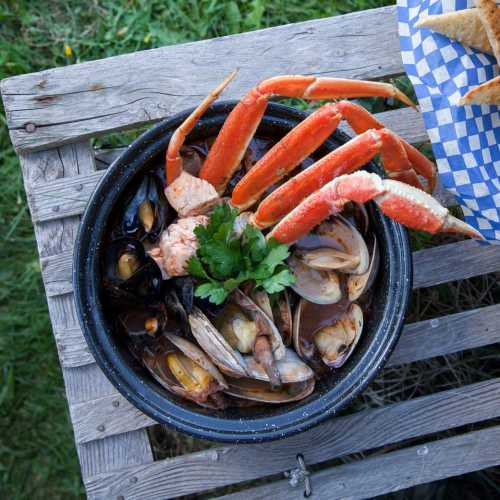 Fuel your ride with delicious fresh seafood