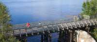 Bridge crossing in Nominingue, Quebec | ©Tourisme Laurentides