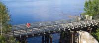 Bridge crossing in Nominingue, Quebec | ©Tourisme Laurentides