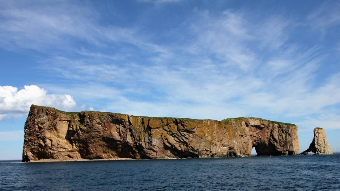 The gigantic Perce Rock