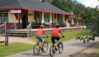 The old train station in Nominingue, Quebec |  <i>©tourismelaurentides</i>