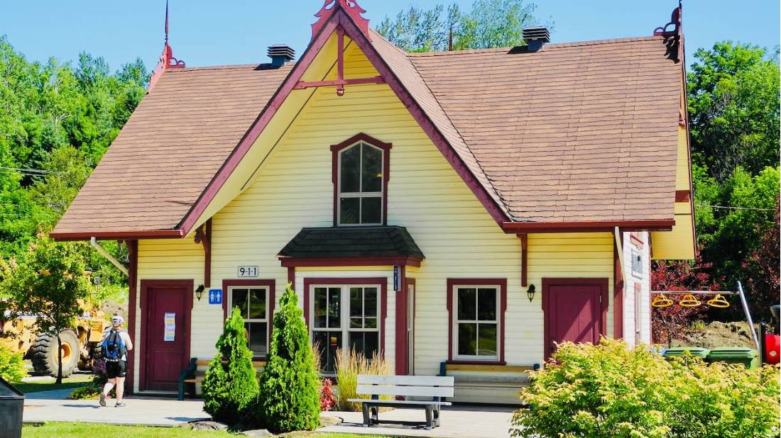 Many rest stops are lovely restored century-old train stations |  <i>Robin Esrock</i>