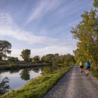 A beautiful day to cycle alongside the Chambly Canal | Gaëlle Leroyer