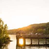 Admire the sunset overlooking Lake Massawippi | Charles Dion