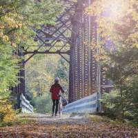 Please respect the signs on the trails