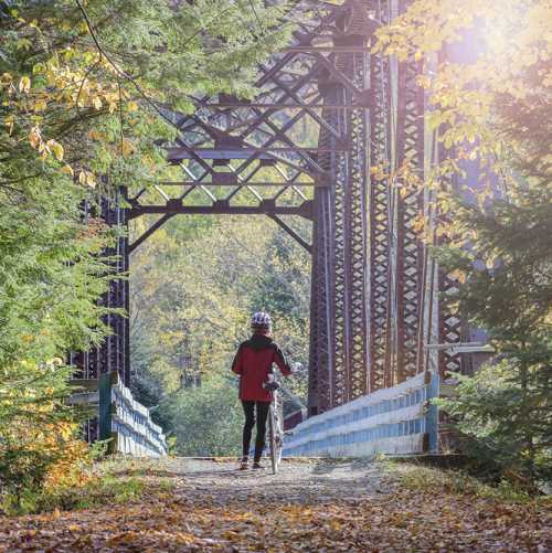 Please respect the signs on the trails