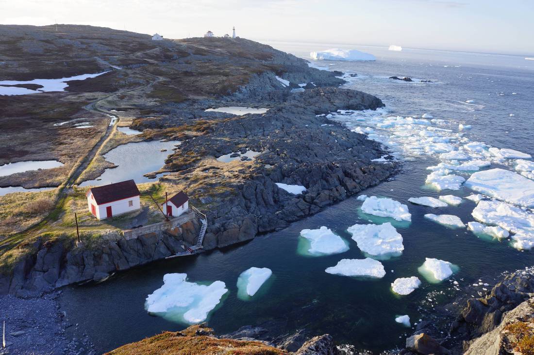 'Bergy Bits' pay a visit to Quirpon Island, Western NL