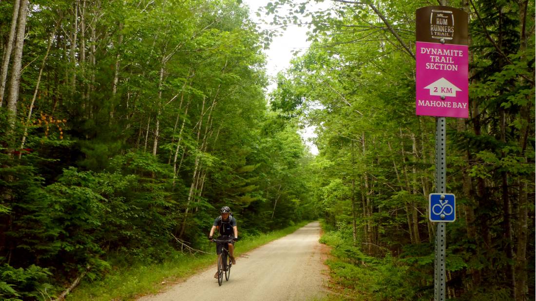 Cycling on the Rum Runners Trail to Lunenburg, Nova Scotia |  <i>Caroline Mongrain</i>