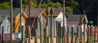 The scenic village of St Martins just outside Fundy National Park