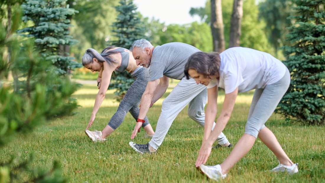 Stretching supports both physical health and the right state of mind