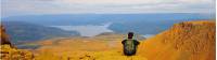 View atop the Tablelands in Gros Morne NP