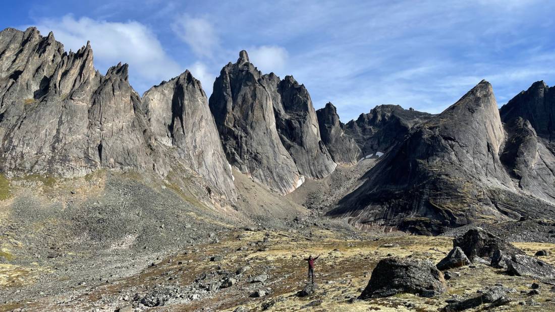 Surrounded by majestic peaks in Tombstone Territorial Park |  <i>Shawn Weller</i>