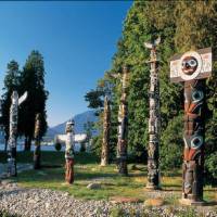 Totem poles in Stanley Park, Vancouver | Al Harvey