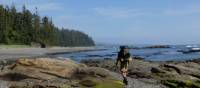 Backpacking along Vancouver Island's beautiful coast