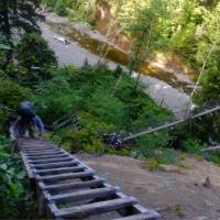 Logan Creek is particularly obstacle-course-like