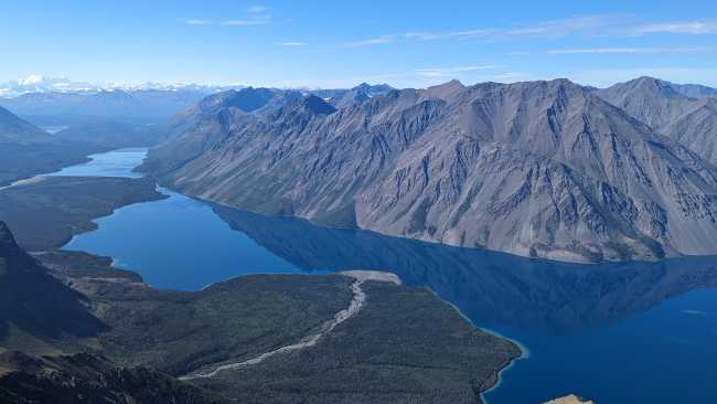 Stunning view of King's Throne Summit, Kluane N.P | Trevor Sauve