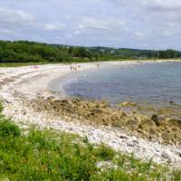 Cleveland Beach is a great rest stop between Halifax and Lunenburg