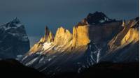 Spectacular views across the peaks of Patagonia