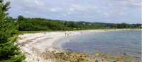 Cleveland Beach is a great rest stop between Halifax and Lunenburg