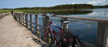Cycling a series of pretty trail bridges to St. Peter's Bay | Guy Wilkinson