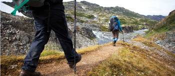 Retracing the steps of the Stempeders' route over the Chilkoot Pass. | Mark Daffey